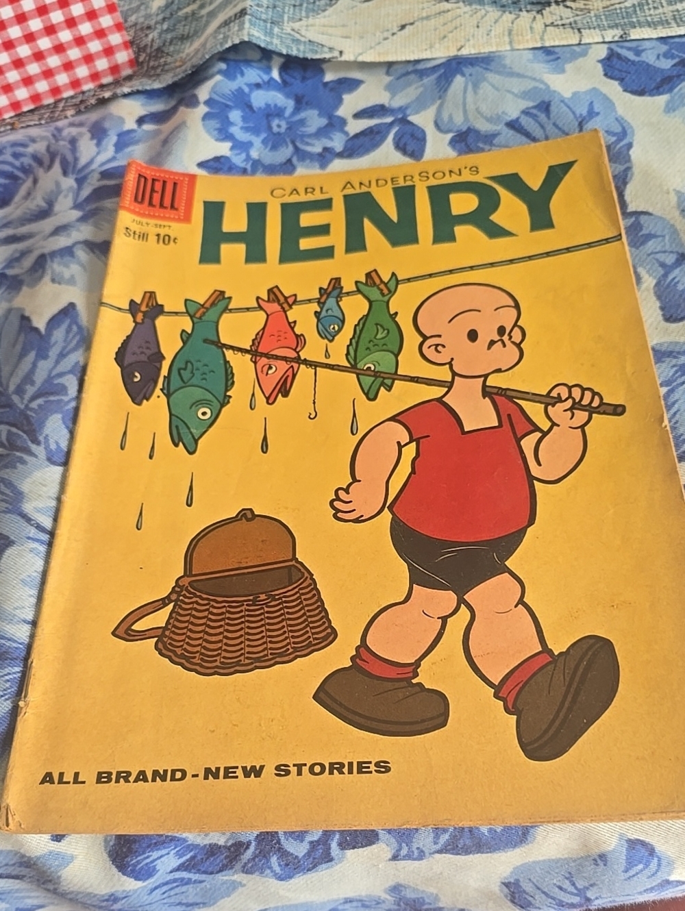 Dell Henry Vintage Comic Book Cover 1950s Rare